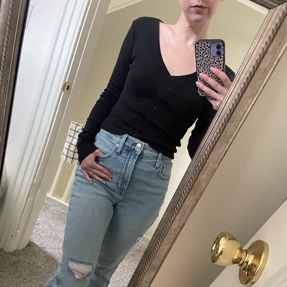 Bundle 3 for $15 - Forever 21 Long Sleeve Cropped V-Neck